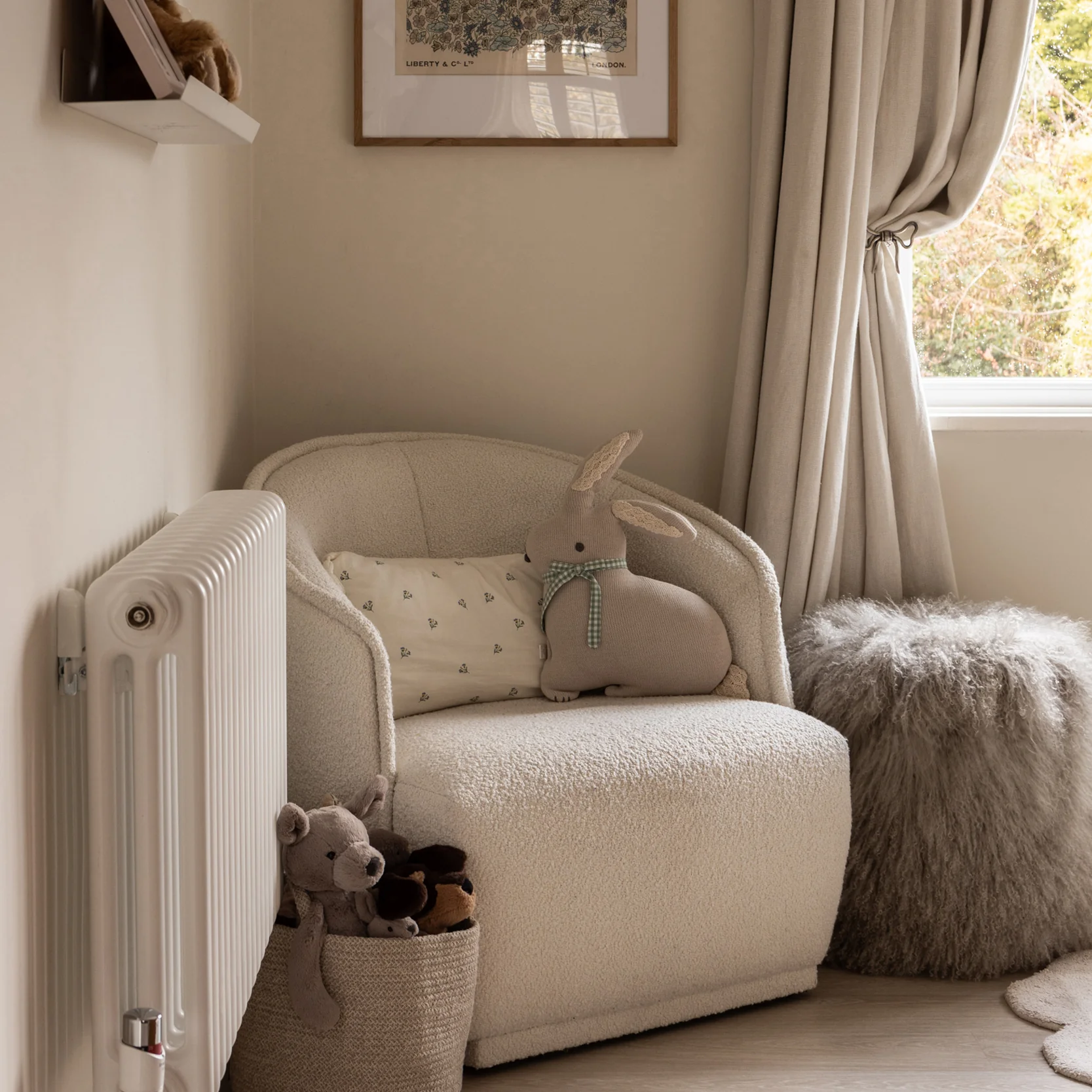 Boucle Chair - White - Image 10