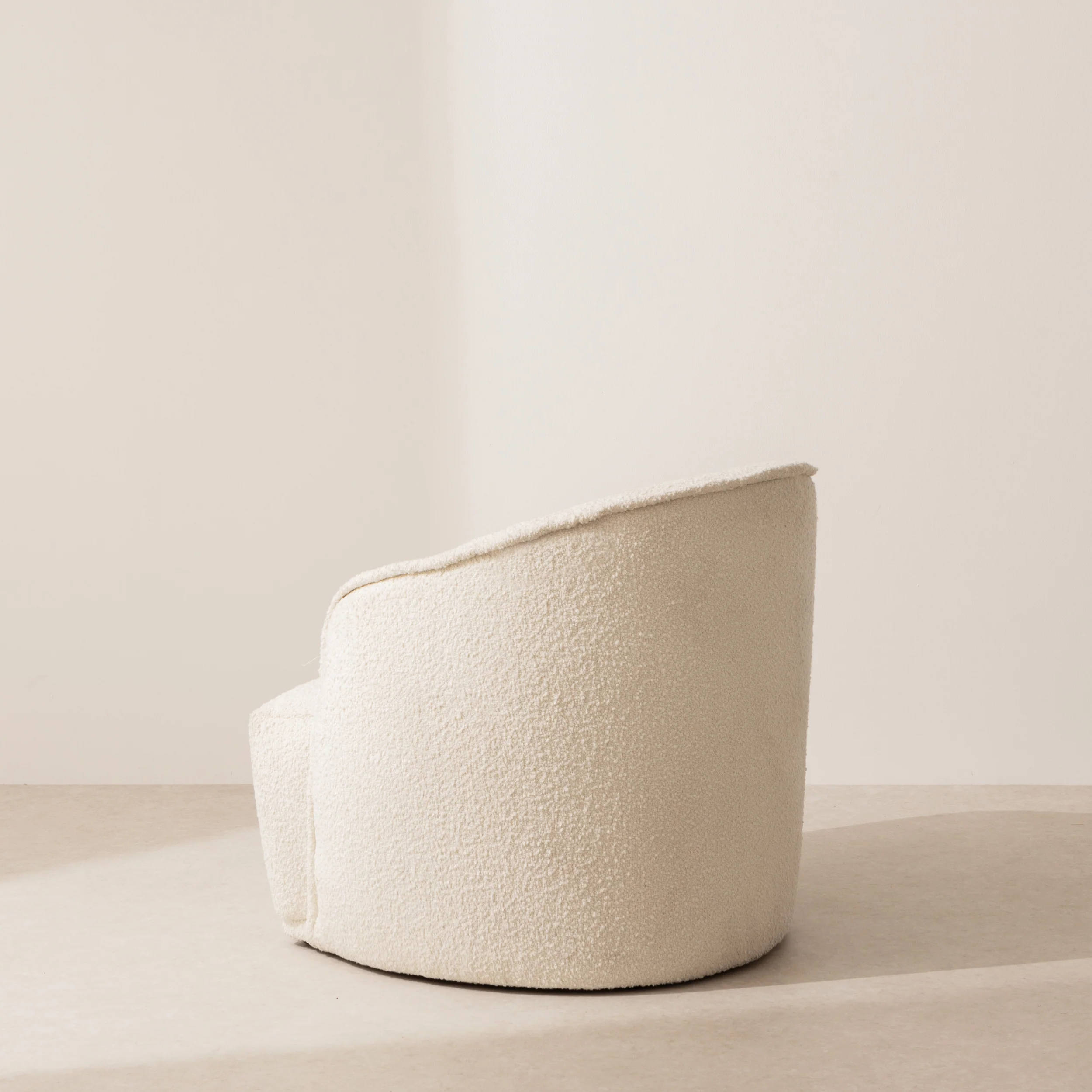Boucle Chair - White - Image 4