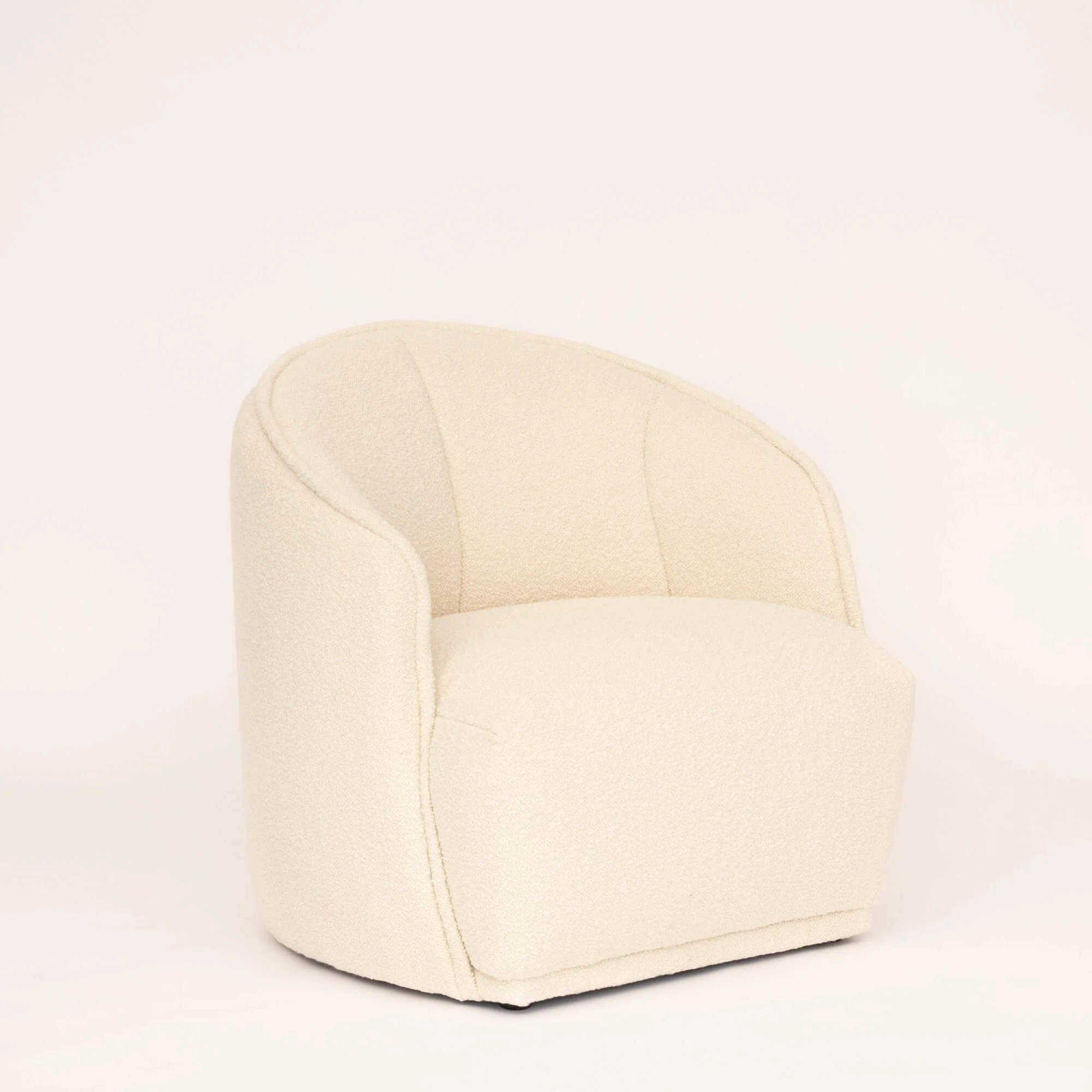 Boucle Chair - White - Image 6