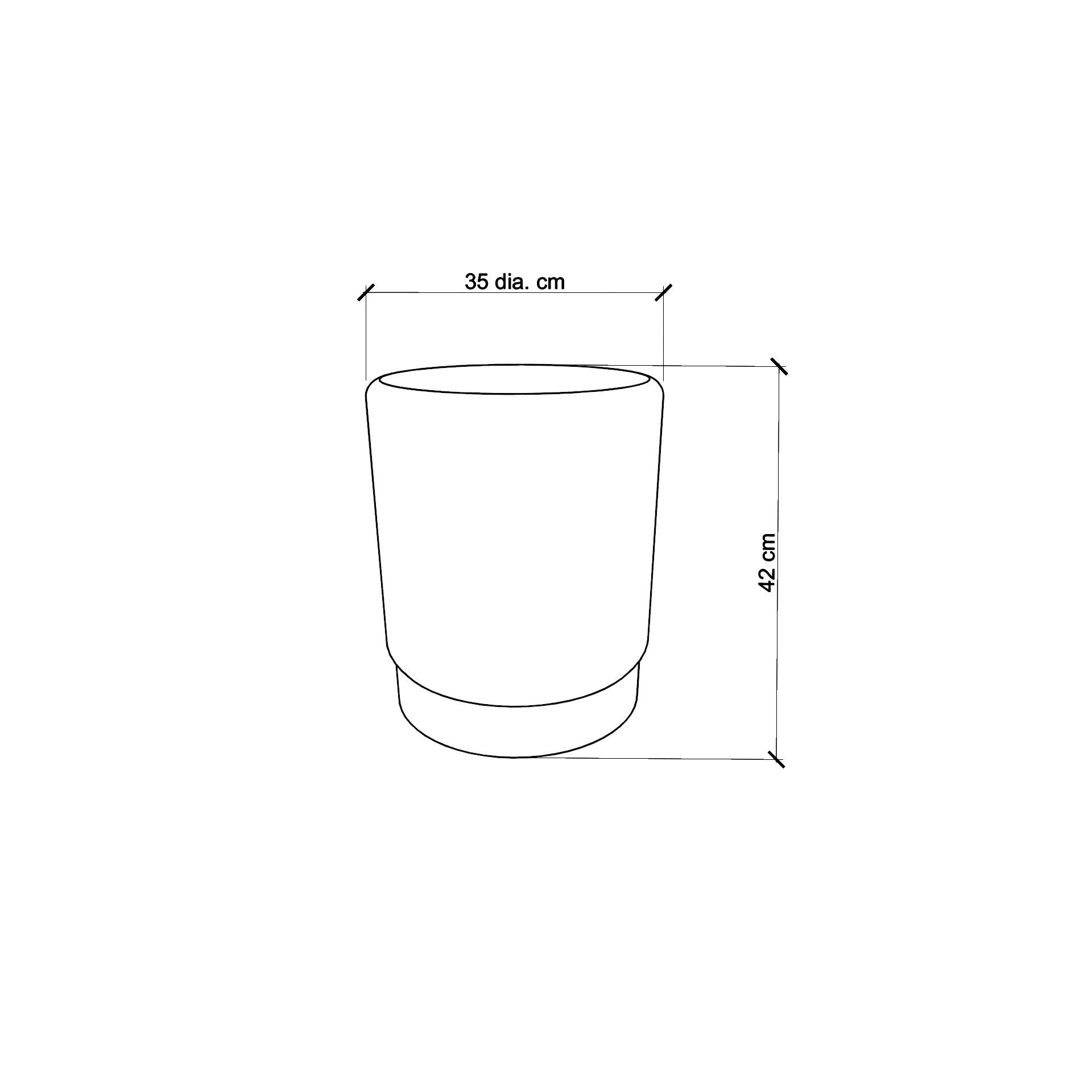 Velvet Pouffe with Walnut Plinth - Tiger Mountain - Image 12